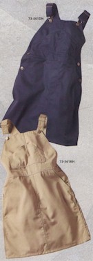 Girl's jumpers - navy and khaki with snaps