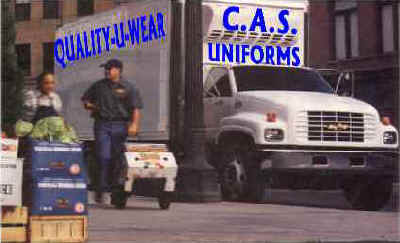 CAS UNIFORMS truck